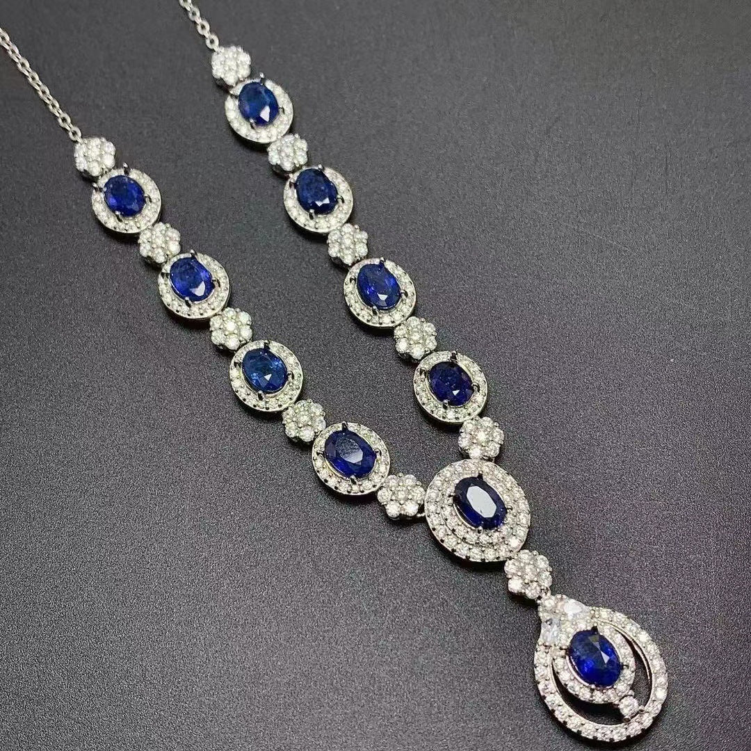 Royal Heirloom Sapphire Necklace