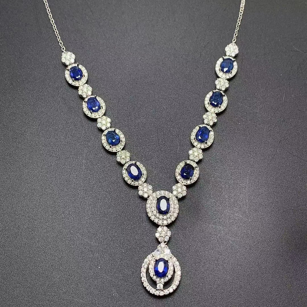 Royal Heirloom Sapphire Necklace