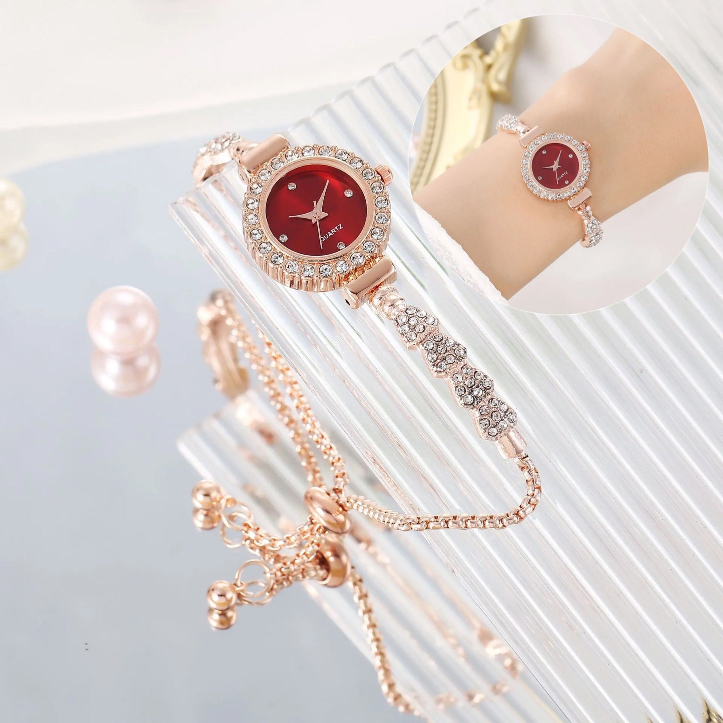Stravaè Luxury Watch & Bracelet