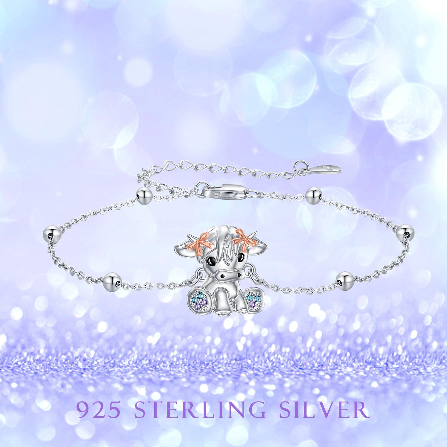 Highland Cow Bracelet