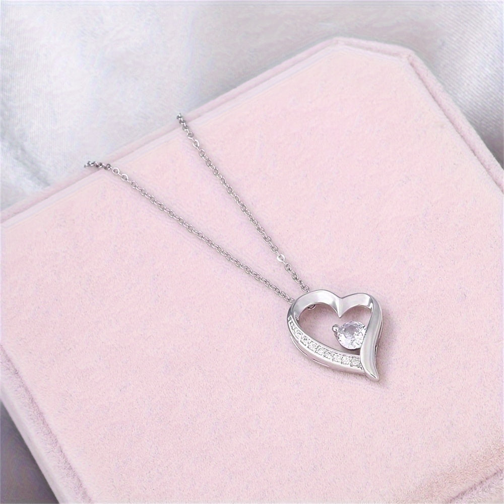 Everyday Elegance – Aurora Heart Necklace