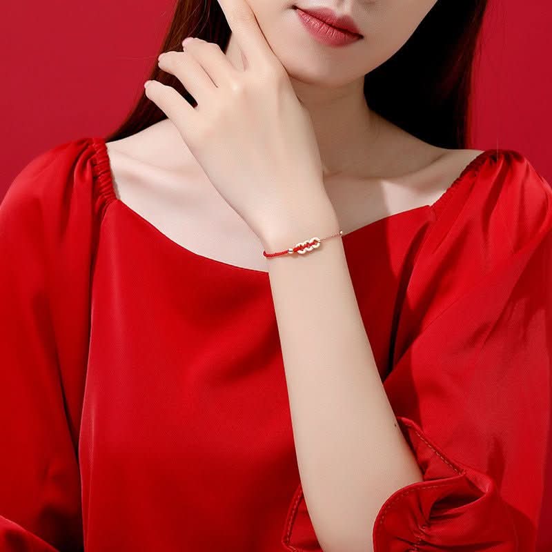 Crimson Harmony Bracelet - STRAVAÉ