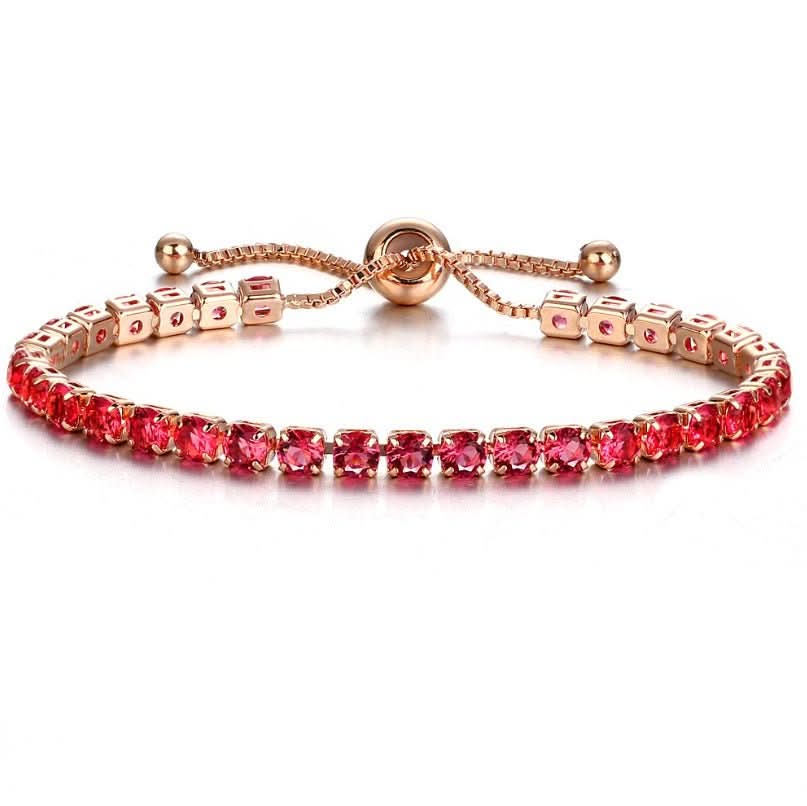 đ exclusive inlaid crystal diamond bracelet (100% off)