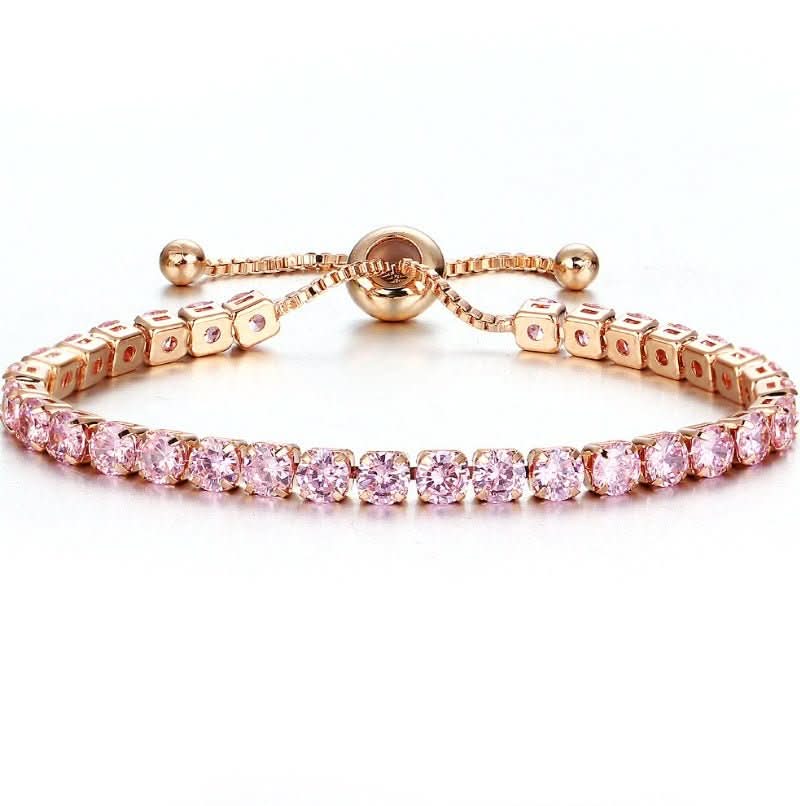 đ exclusive inlaid crystal diamond bracelet (100% off)