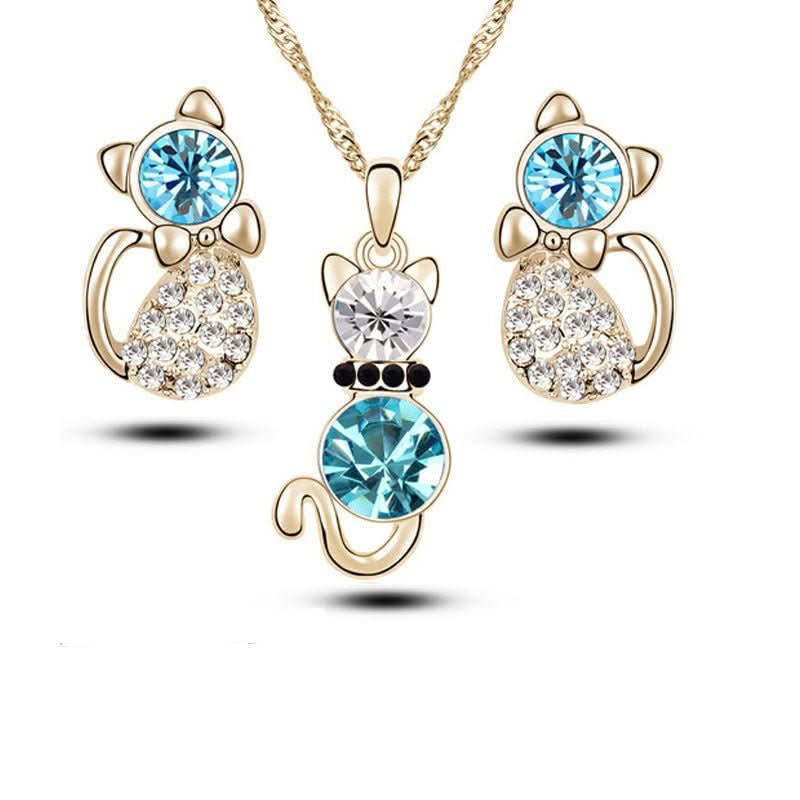 đ Crystal Stud Necklace (100% off)