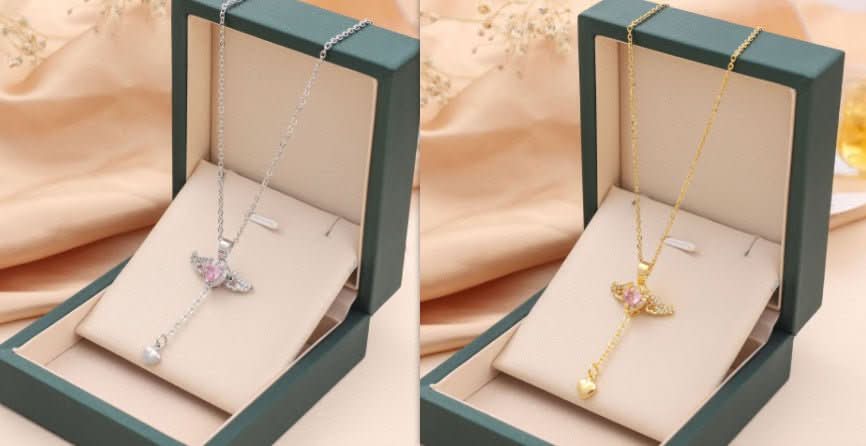 Cupid’s Wings™ Healing Heart Necklace - STRAVAÉ