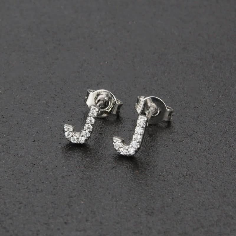 đ Diamond Lettered Earrings (100% off)