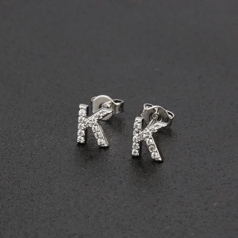 đ Diamond Lettered Earrings (100% off)