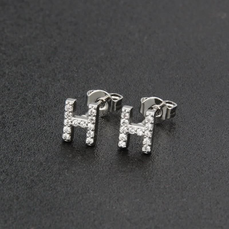 đ Diamond Lettered Earrings (100% off)