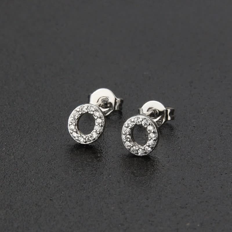 đ Diamond Lettered Earrings (100% off)