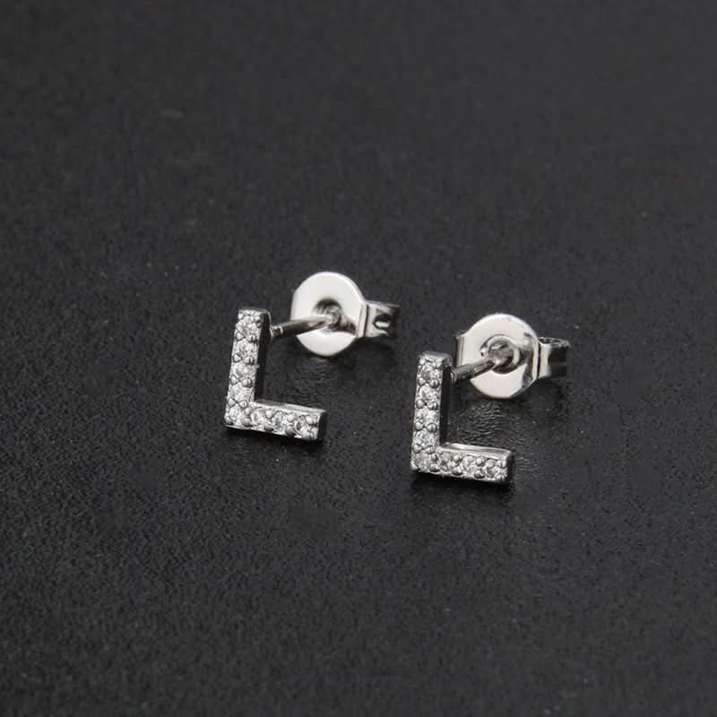 đ Diamond Lettered Earrings (100% off)