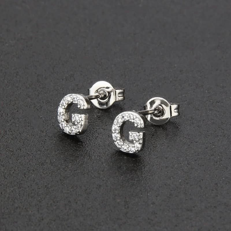 đ Diamond Lettered Earrings (100% off)