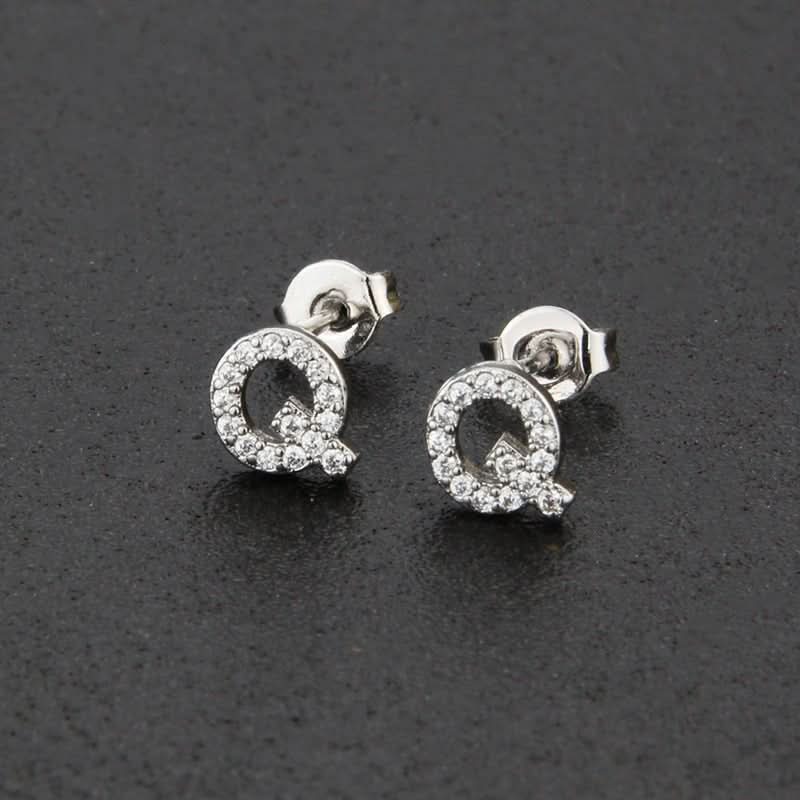 đ Diamond Lettered Earrings (100% off)