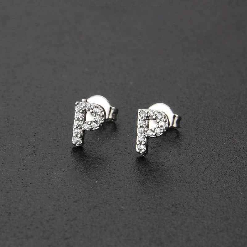 đ Diamond Lettered Earrings (100% off)