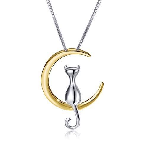 Fashion Cat Moon Necklace - STRAVAÉ