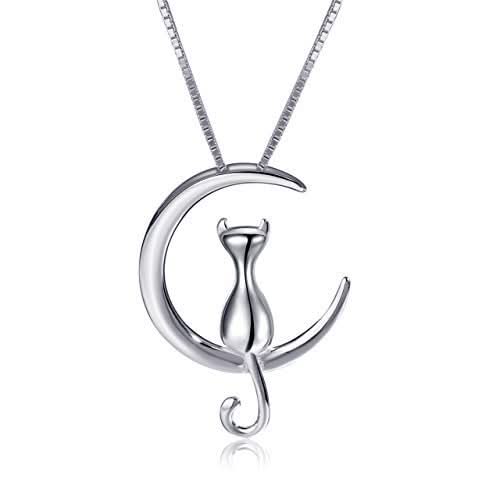 Fashion Cat Moon Necklace - STRAVAÉ