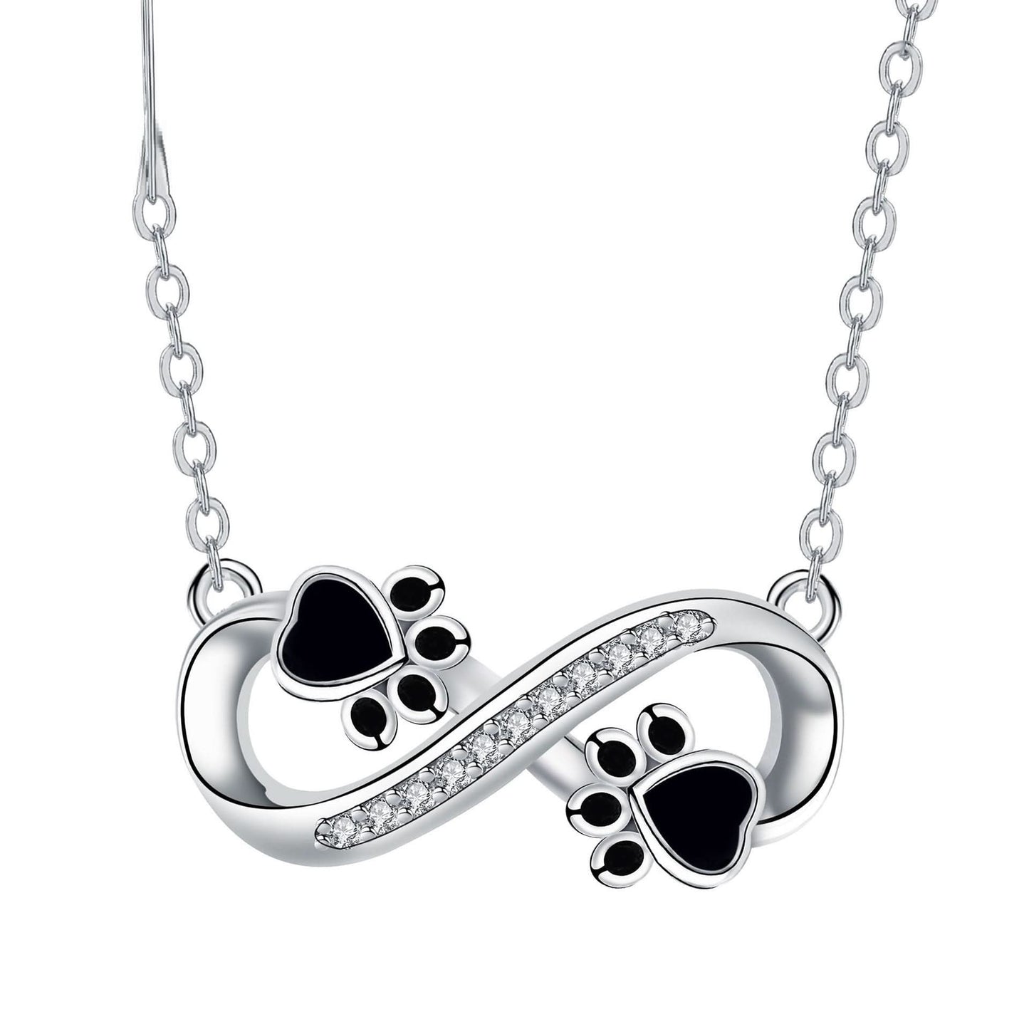 đ Fashion Design pawprints Necklace (100% off)