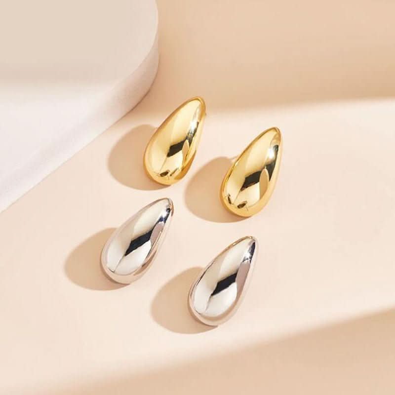 Golden Dewdrop Earrings - STRAVAÉ