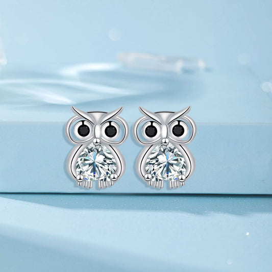 High - grade Owl Stud Earrings - STRAVAÉ