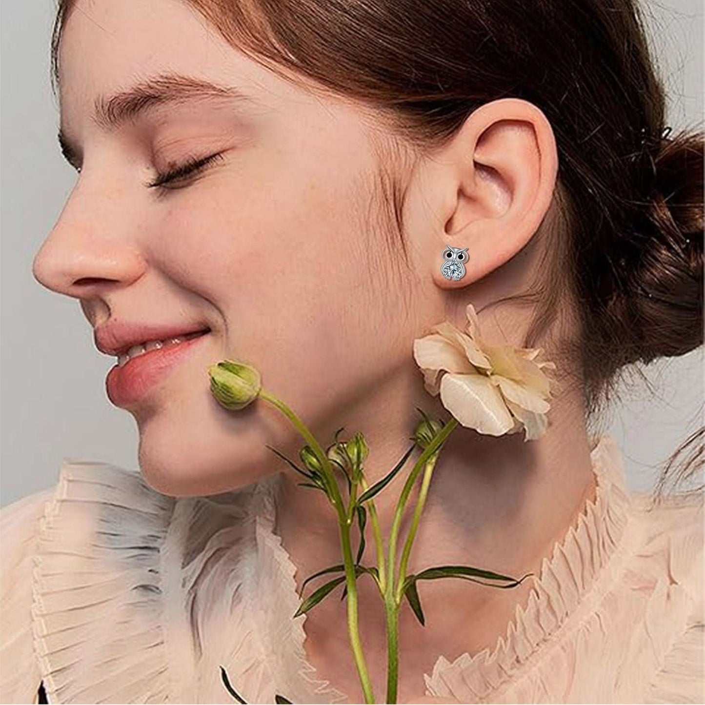 High - grade Owl Stud Earrings - STRAVAÉ