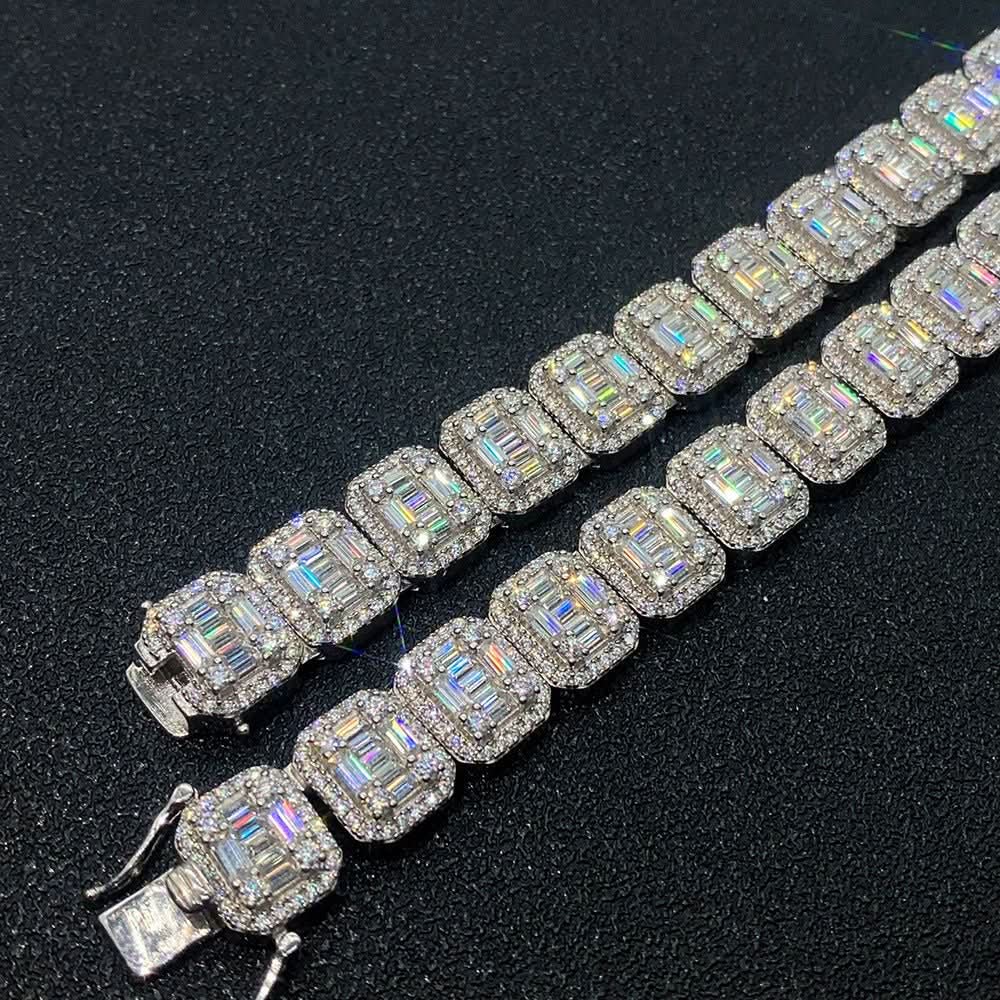 Icebound Moissanite Cuban Link Chain - STRAVAÉ