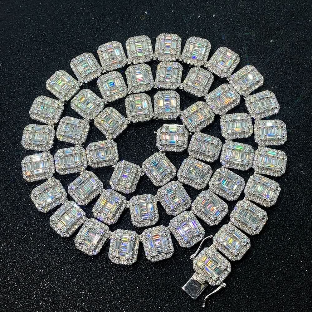 Icebound Moissanite Cuban Link Chain - STRAVAÉ