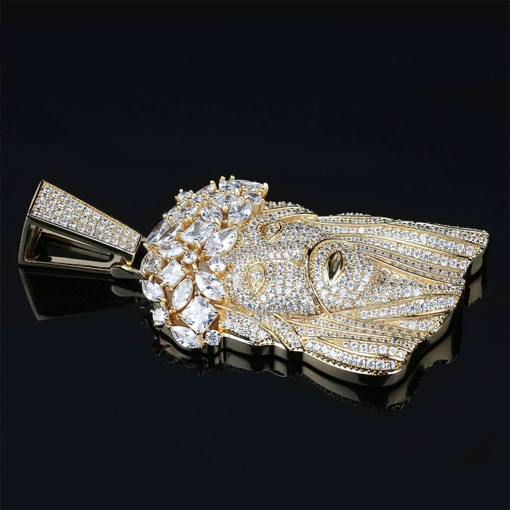 Jesus full zircon pendant - STRAVAE