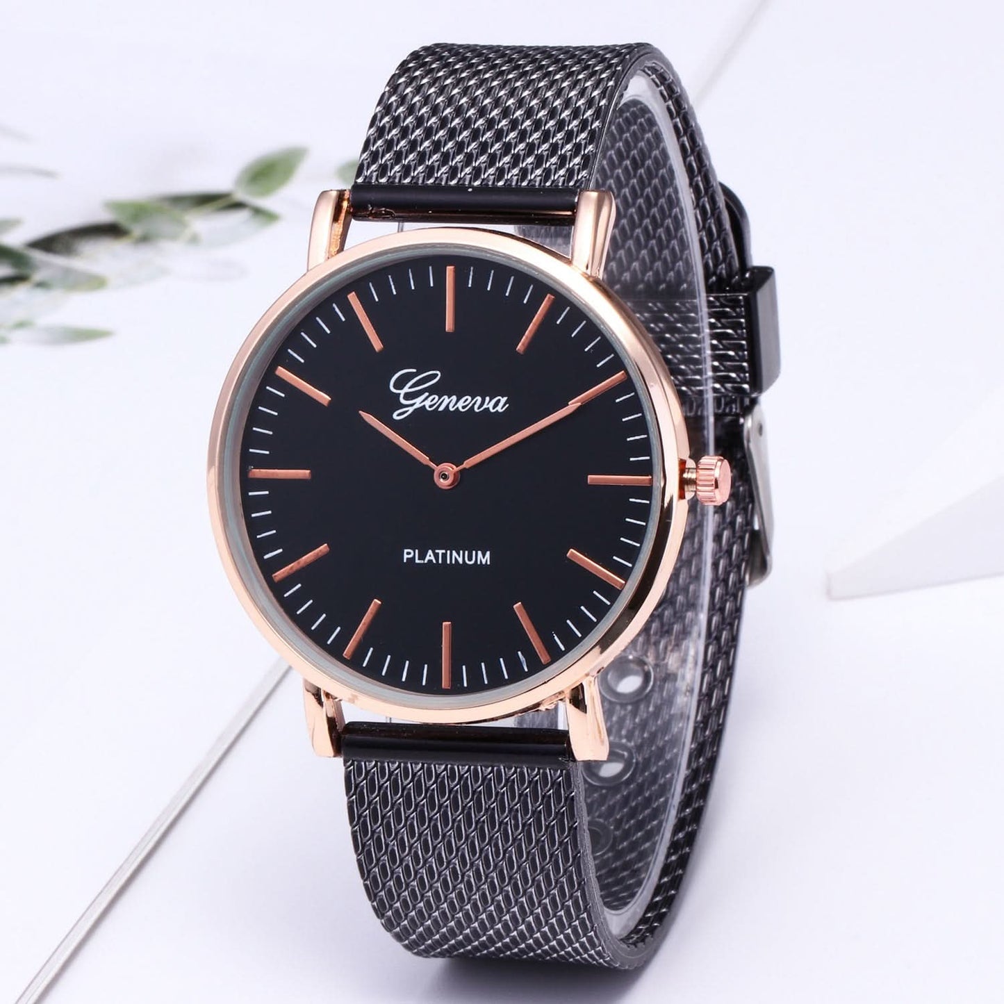 Mesh belt women's watch - STRAVAE