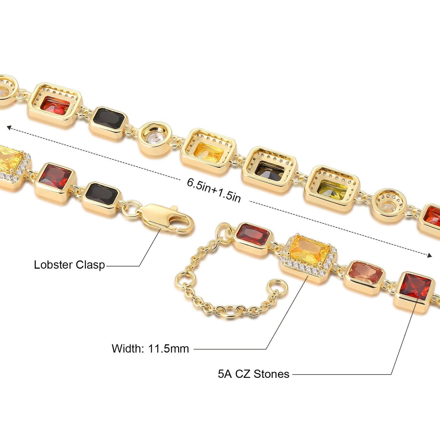 Royale Gem 18K bracelet - STRAVAÉ