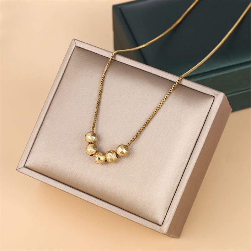 Solare Luxe Orb Necklace - STRAVAÉ