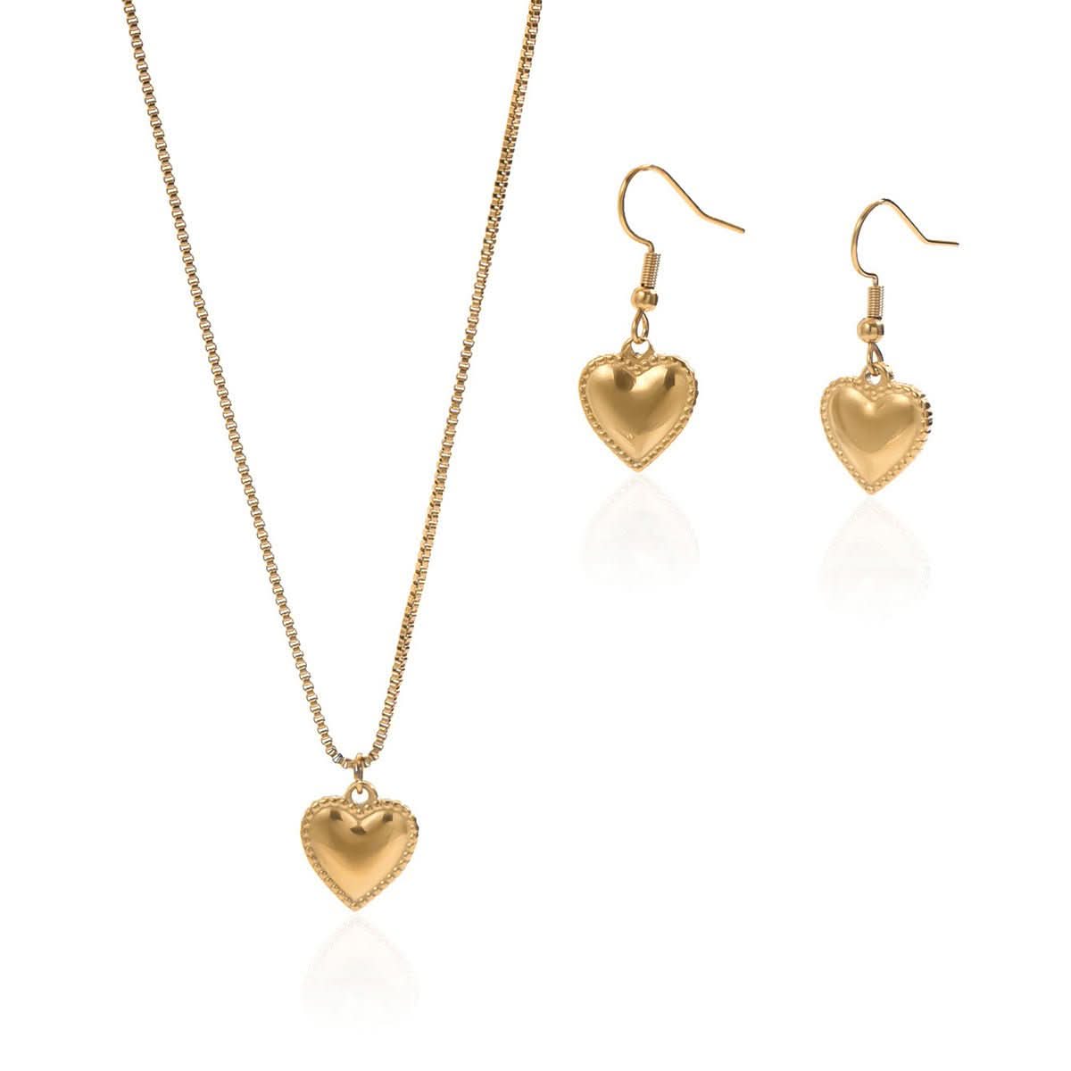 STRAVAÉ Signature: Eternal Heart Gold Set - STRAVAÉ
