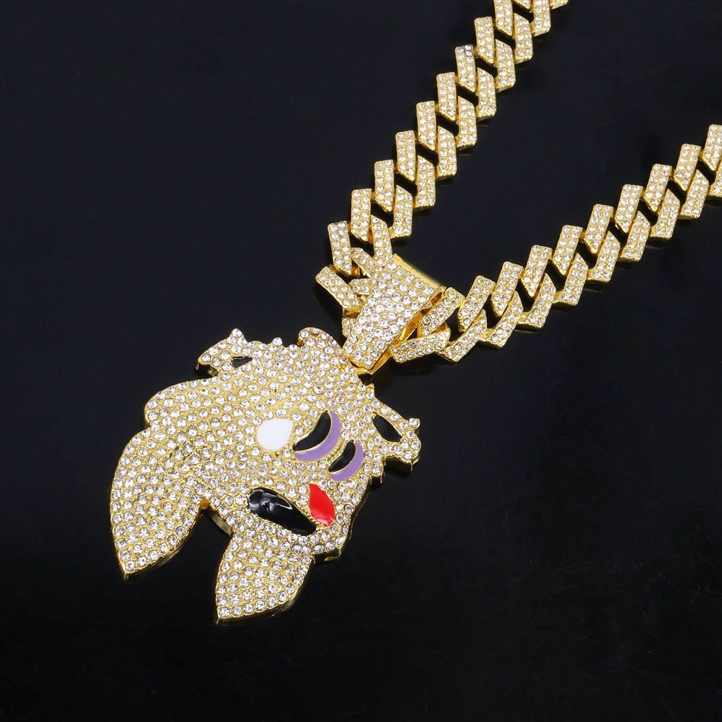 STRAVAÉ Signature: Rabbit Head Pendant Cuban Necklace - STRAVAÉ