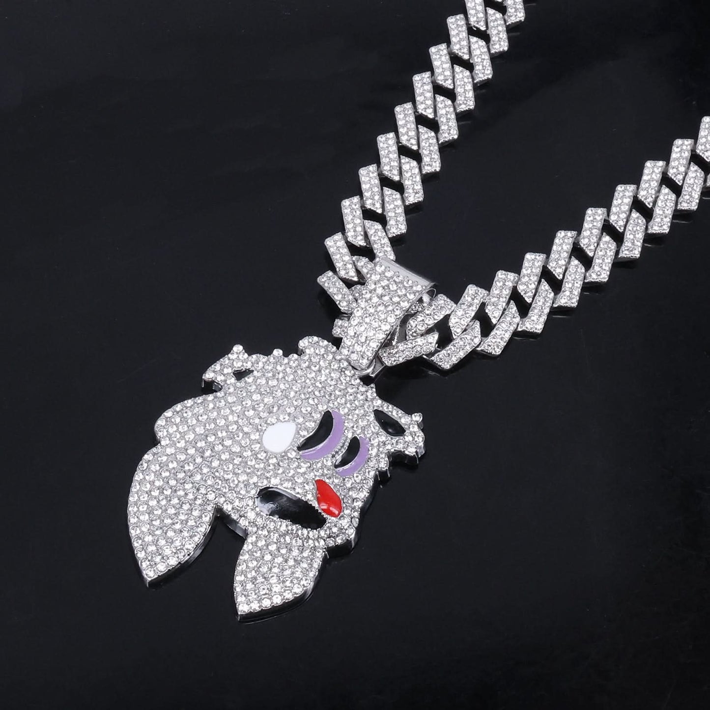 STRAVAÉ Signature: Rabbit Head Pendant Cuban Necklace - STRAVAÉ