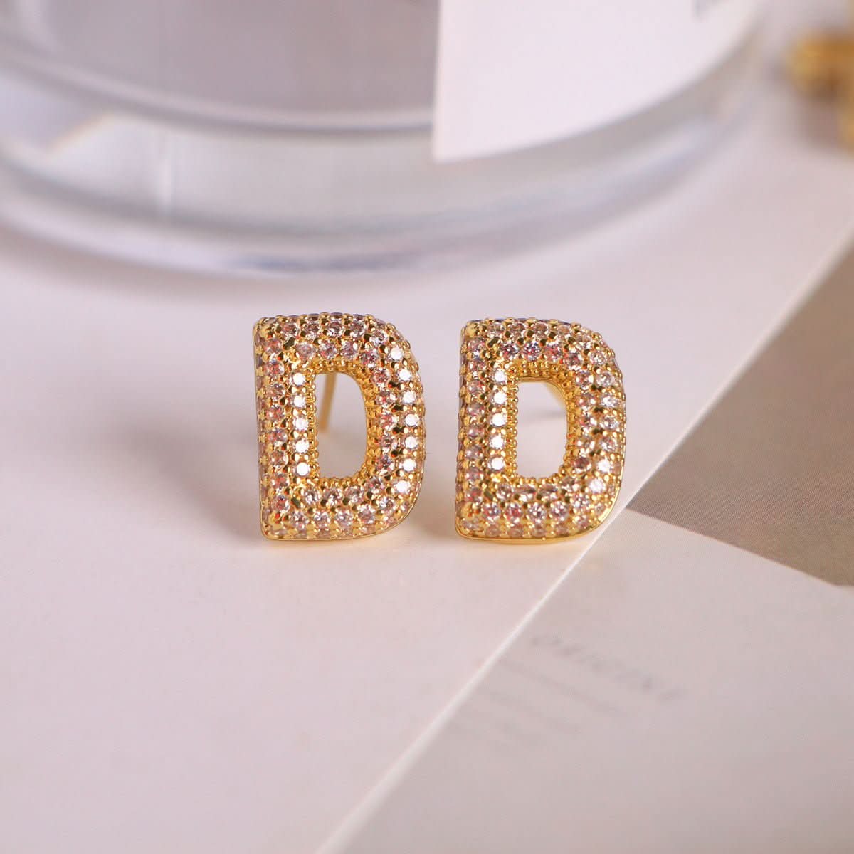 Zircon Initial Studs - STRAVAÉ