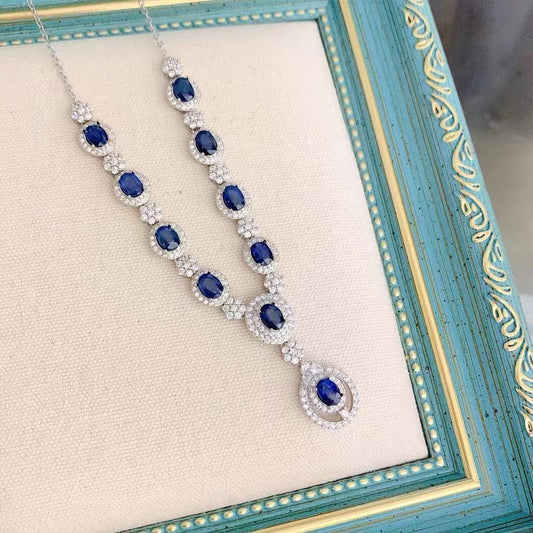 Royal Heirloom Sapphire Necklace