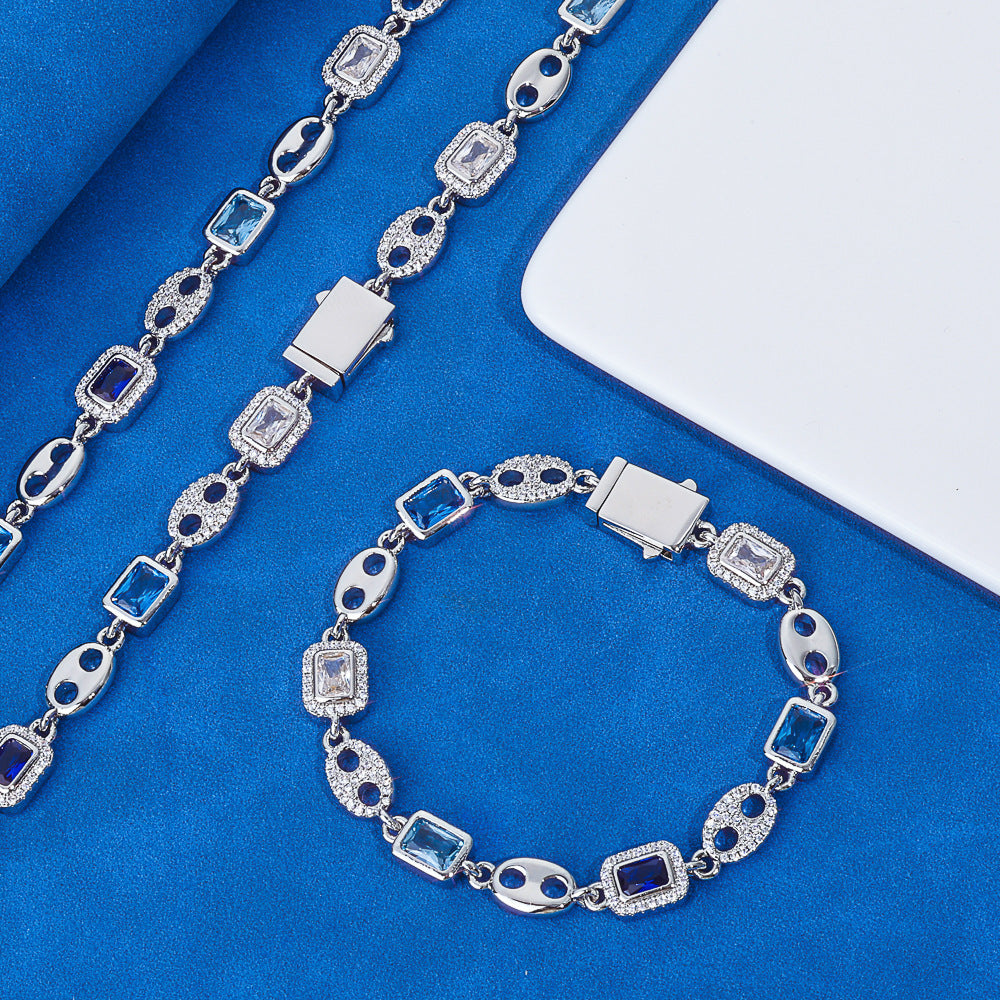 Fastener Colored Spring Bracelet