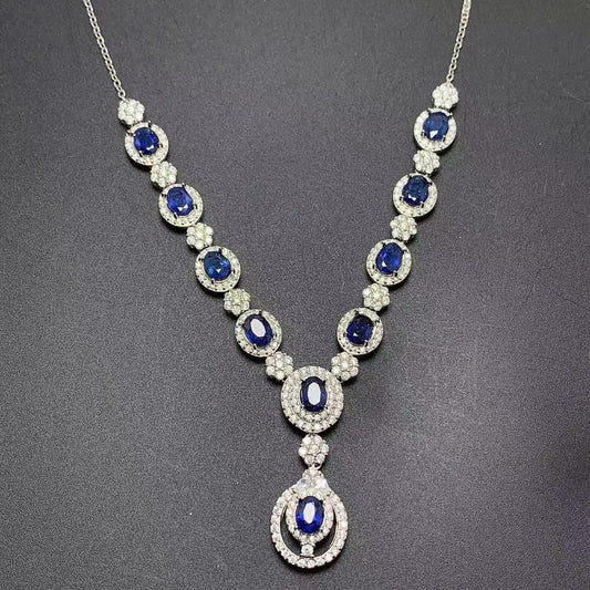 Royal Heirloom Sapphire Necklace