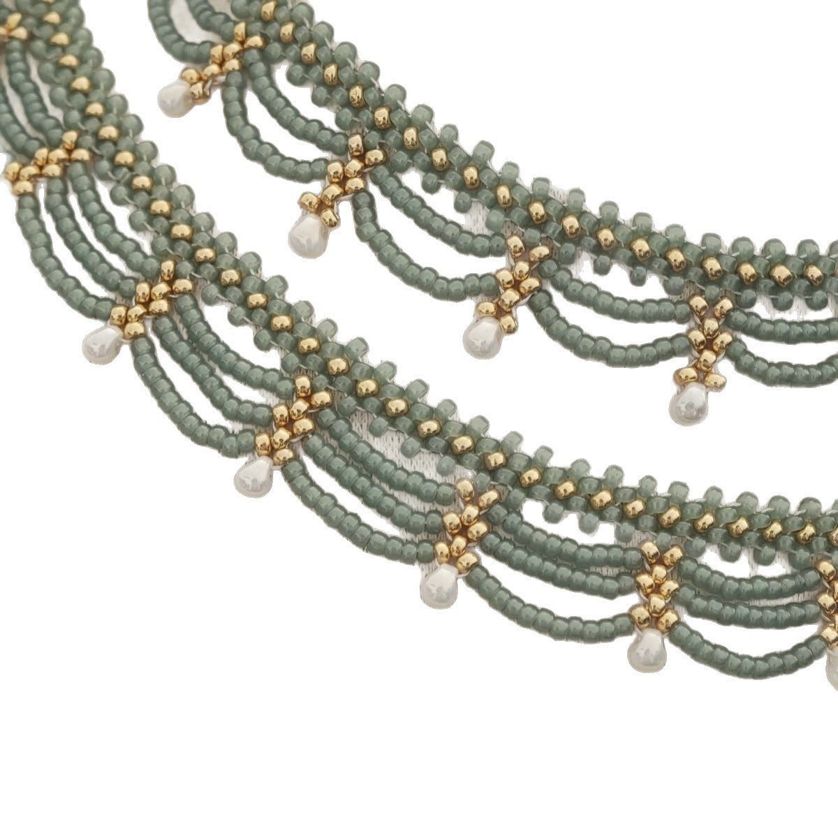 Retro Style Tassel Water Drop Pearl Pendant