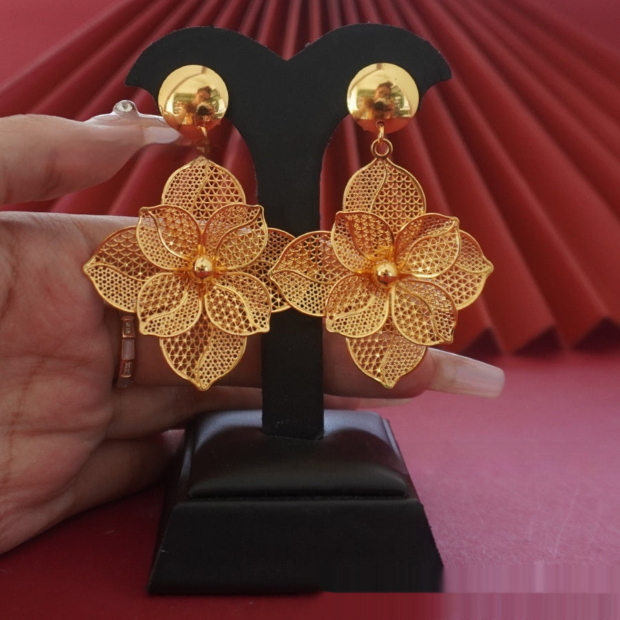 Pendant Necklace And Earrings Jewelry