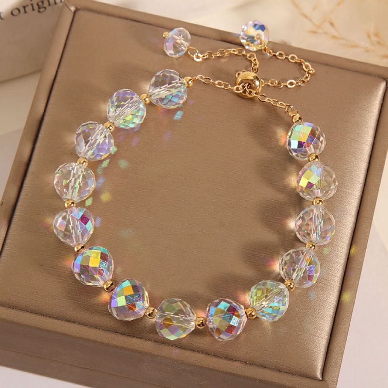 Crystal Woven Bracelet