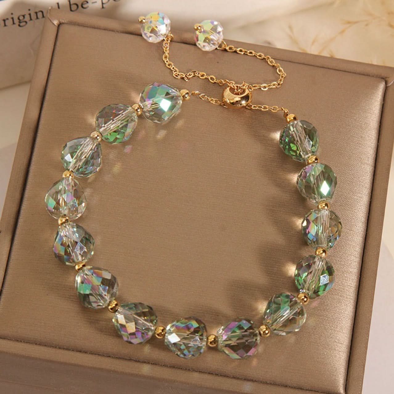 Crystal Woven Bracelet