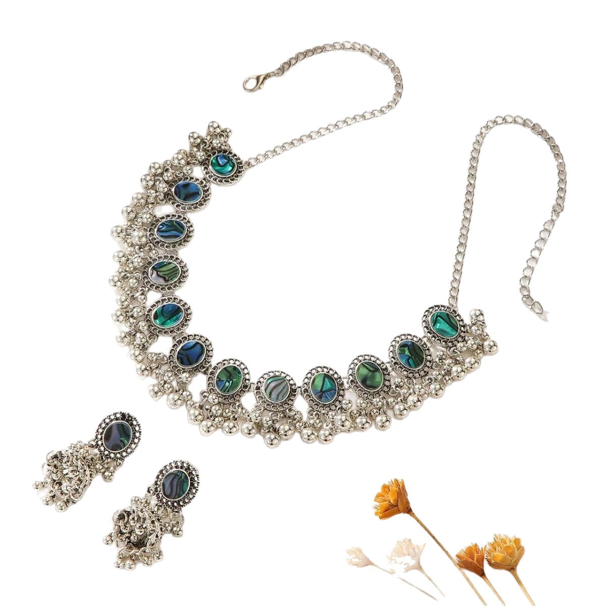 Abalone Shell Bohemian Round Ethnic Style