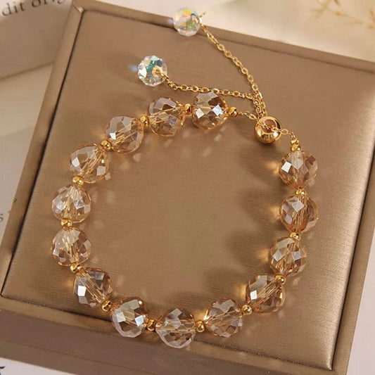 🎁 Crystal Woven Bracelet (100% off)