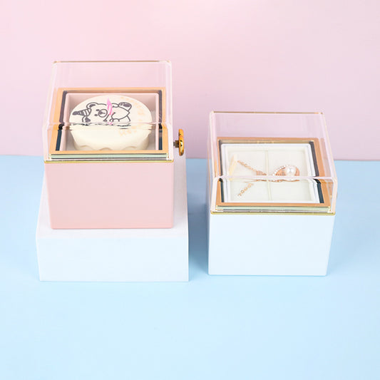 Bear Cake Surprise Flip Ring Box