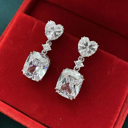 Aurora Drop Zircon Earrings - STRAVAÉ