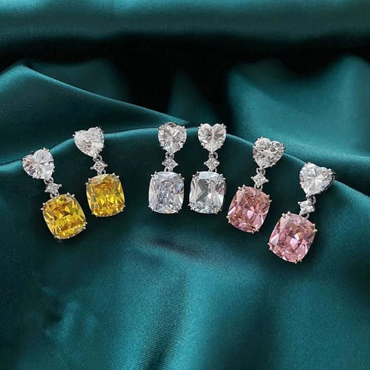 Aurora Drop Zircon Earrings - STRAVAÉ