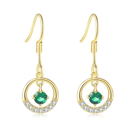 🎁 Aurora Émeraude Halo Necklace (100% off)