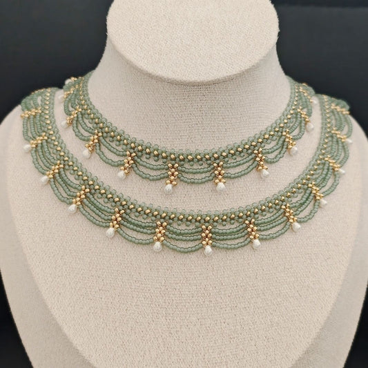 Retro Style Tassel Water Drop Pearl Pendant