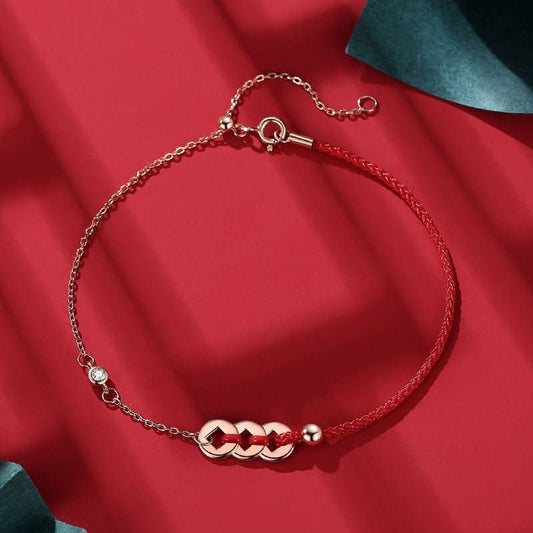 Crimson Harmony Bracelet - STRAVAÉ