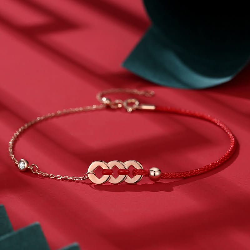 Crimson Harmony Bracelet - STRAVAÉ